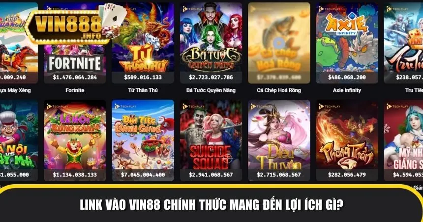 Link vào Vin88 chính thức 